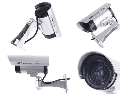 Camera falsa de supraveghere cu LED rosu