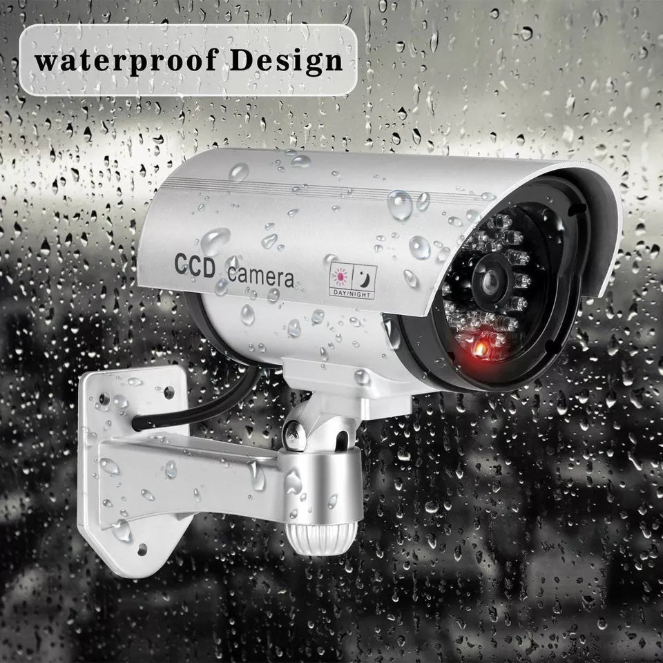 Camera falsa de supraveghere cu LED rosu